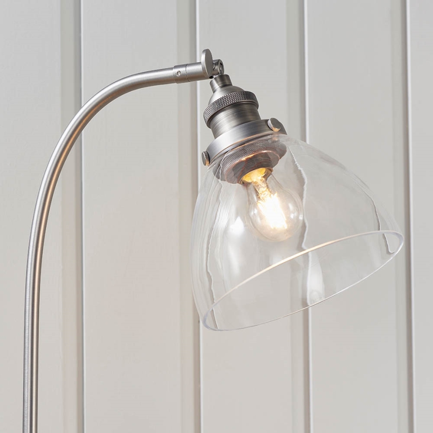 Endon 91740 - Stolní lampa HANSEN 1xE14/40W/230V matný chrom