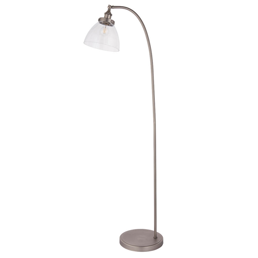 Endon 91741 - Stojací lampa HANSEN 1xE27/40W/230V matný chrom