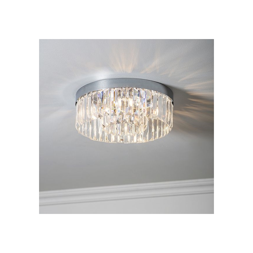 Endon 91811 - Koupelnové stropní svítidlo SHIMMER 5xG9/18W/230V IP44 lesklý chrom