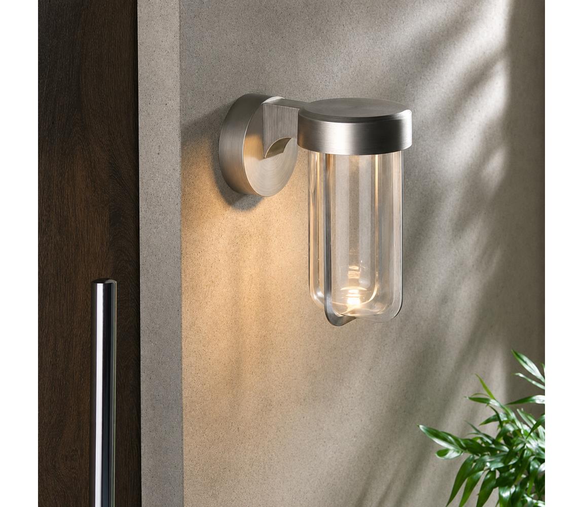 Endon 92782 -LED Koupelnové nástěnné svítidlo LED/8W/230V IP44 2700K matný chrom 92782 Matný chrom,Čirá