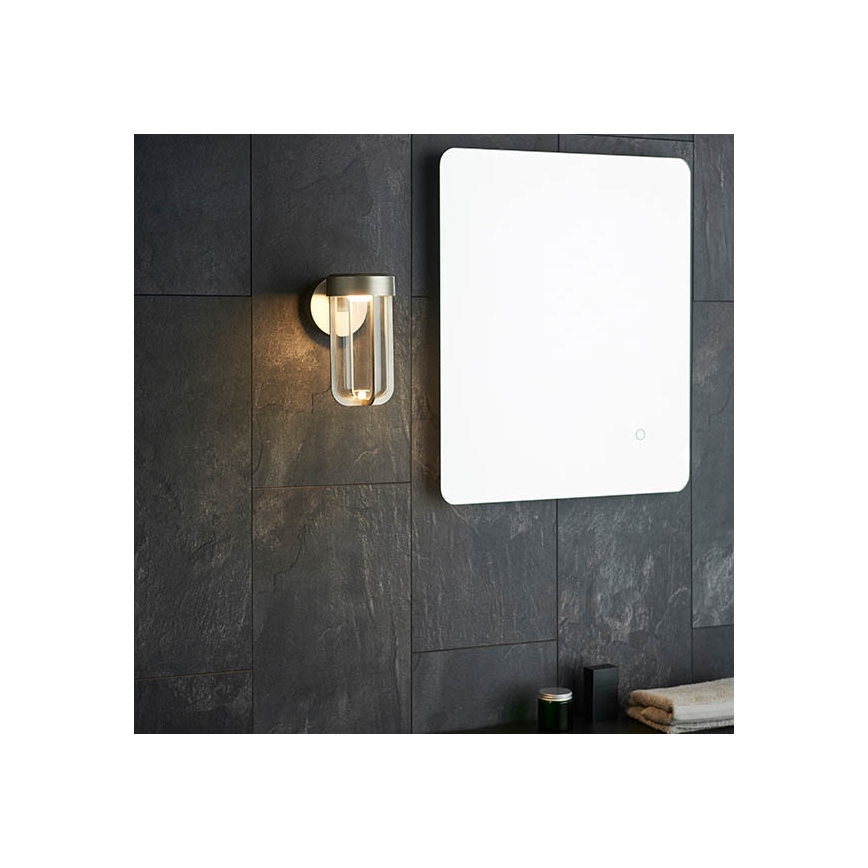 Endon 92782 - LED Koupelnové nástěnné svítidlo LED/8W/230V IP44 2700K matný chrom
