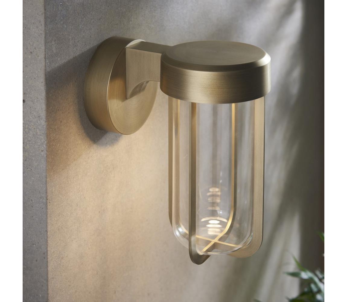 Endon 92856 - LED Koupelnové nástěnné svítidlo LED/8W/230V IP44 2700K mosaz 92856