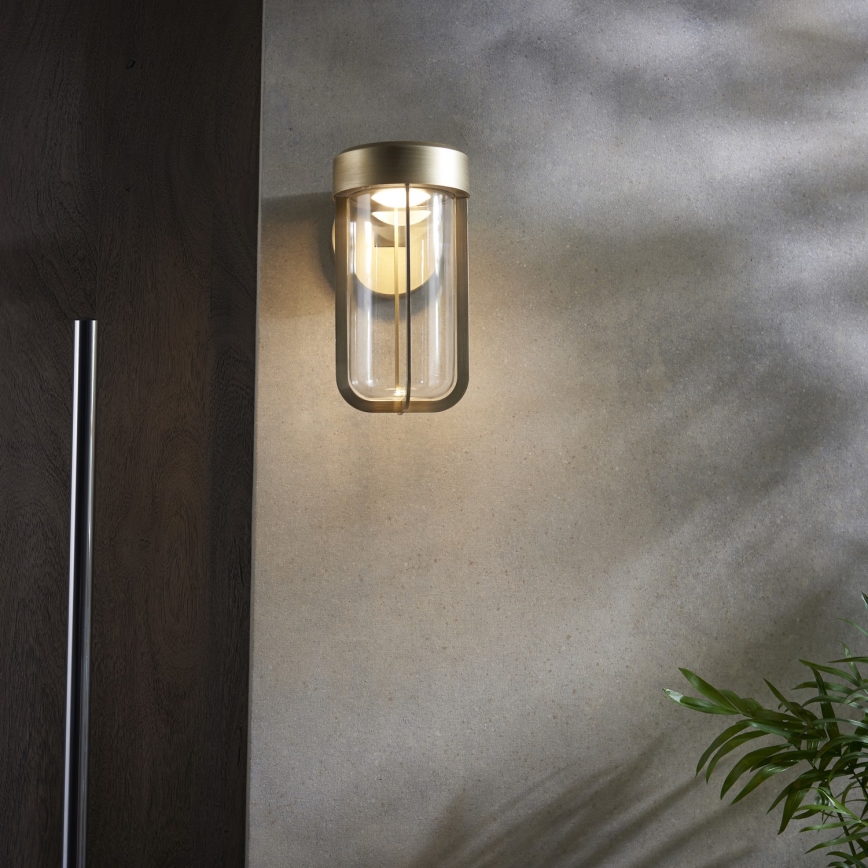 Endon 92856 - LED Koupelnové nástěnné svítidlo LED/8W/230V IP44 2700K mosaz