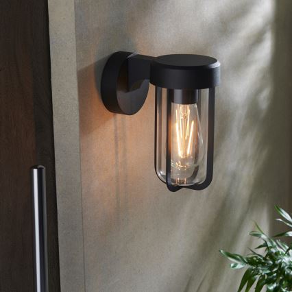 Endon 92859 - Koupelnové nástěnné svítidlo 1xE27/6W/230V IP44 černá