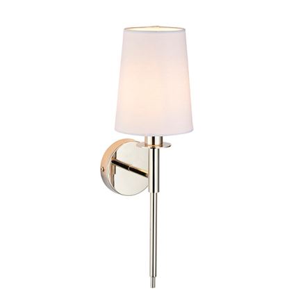 Endon 92949 - Nástěnná lampa 1xE14/6W/230V bílá/lesklý chrom