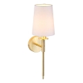 Endon 92955 - Nástěnná lampa 1xE14/6W/230V bílá/zlatá
