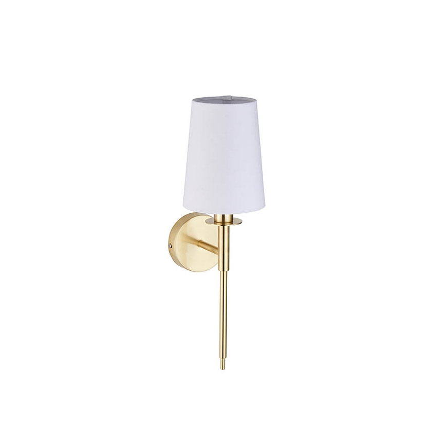 Endon 92955 - Nástěnná lampa 1xE14/6W/230V bílá/zlatá
