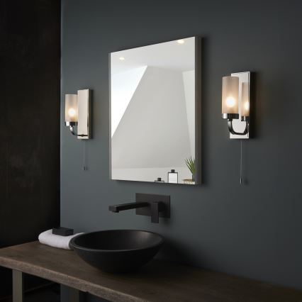 Endon 92960 - Koupelnové nástěnné svítidlo EDREA 1xG9/3W/230V IP44 lesklý chrom