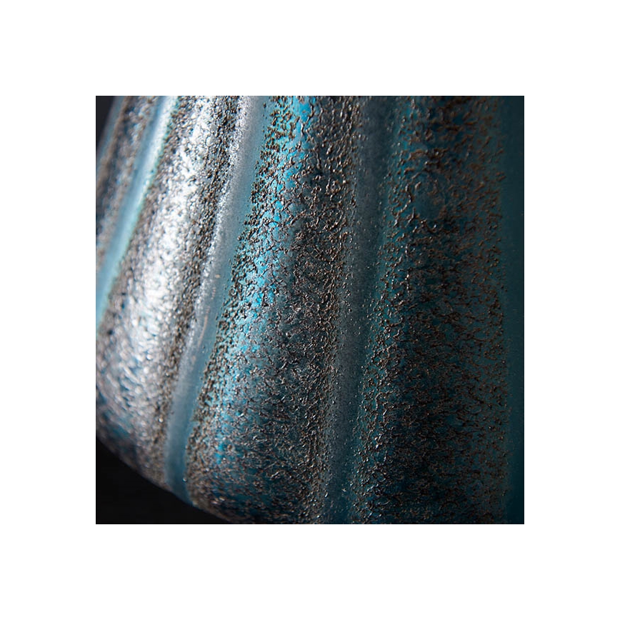 Endon 93059 - Stolní lampa ALYSSIA 1xE27/10W/230V zlatá/modrá