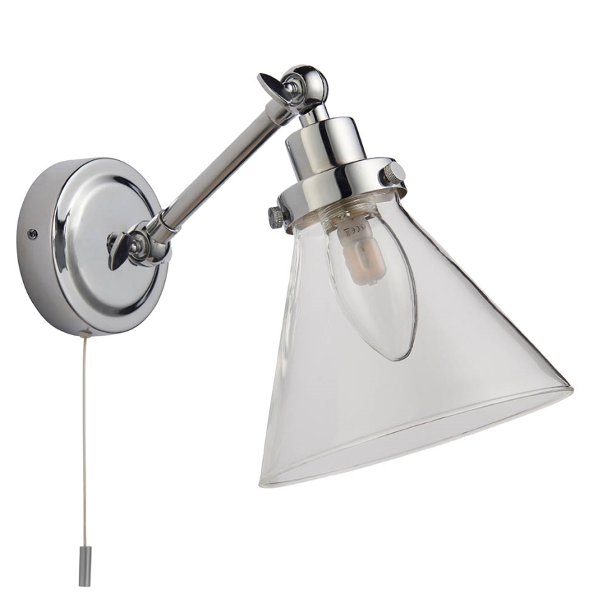 Endon 93853 - Koupelnové nástěnné bodové svítidlo FARADAY 1xG9/3W/230V IP44 lesklý chrom