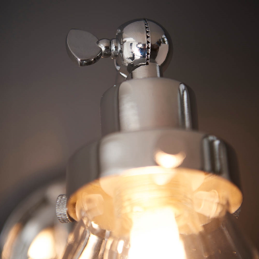 Endon 93853 - Koupelnové nástěnné bodové svítidlo FARADAY 1xG9/3W/230V IP44 lesklý chrom