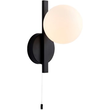 Endon 94081 - Koupelnové nástěnné svítidlo SPA 1xG9/3W/230V IP44 černá