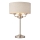 Endon 94369 - Stolní lampa HIGHCLERE 3xE14/18W/230V béžová/matný chrom