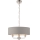 Endon 94377 - Lustr na řetězu HIGHCLERE 3xE14/40W/230V šedá/lesklý chrom