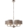 Endon 94381 - Lustr na řetězu HIGHCLERE 6xE14/28W/230V šedá/lesklý chrom
