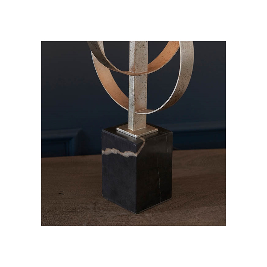 Endon 95217 - Stolní lampa 1xE27/10W/230V šedá/černá