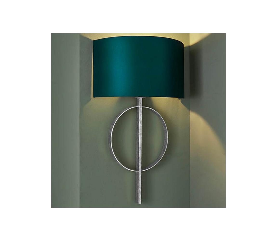 Endon 95222 - Nástěnná lampa 1xE27/10W/230V modrá/šedá 95222