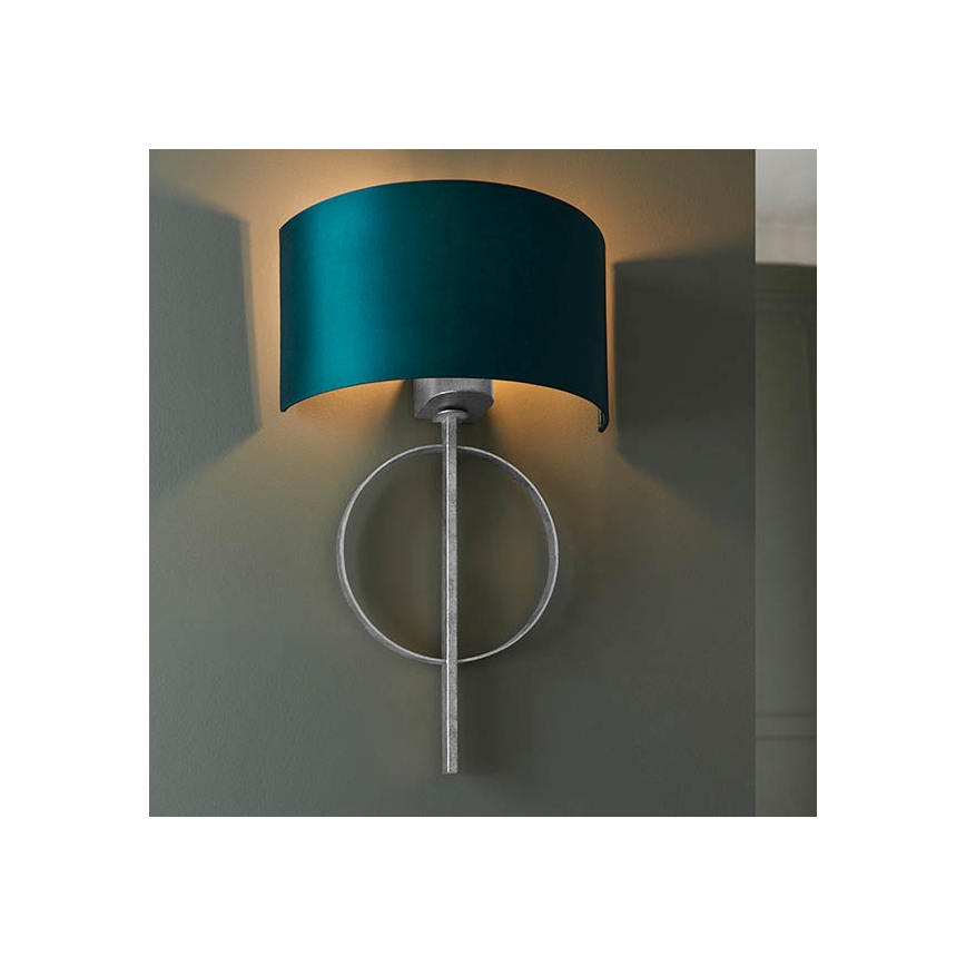 Endon 95222 - Nástěnná lampa 1xE27/10W/230V modrá/šedá