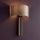 Endon 95449 - Nástěnná lampa 1xE27/10W/230V béžová/matný chrom