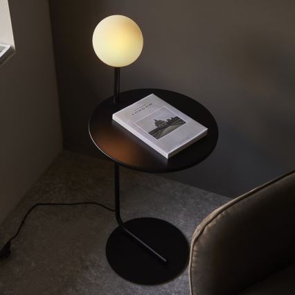 Endon 96713 - Stojací lampa HALO 1xG9/3W/230V černá