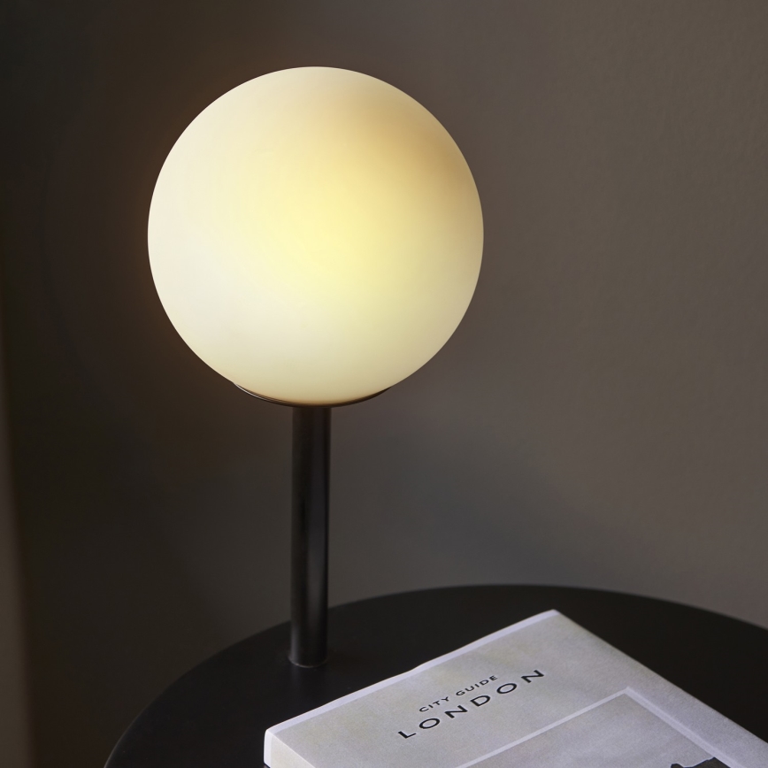 Endon 96713 - Stojací lampa HALO 1xG9/3W/230V černá