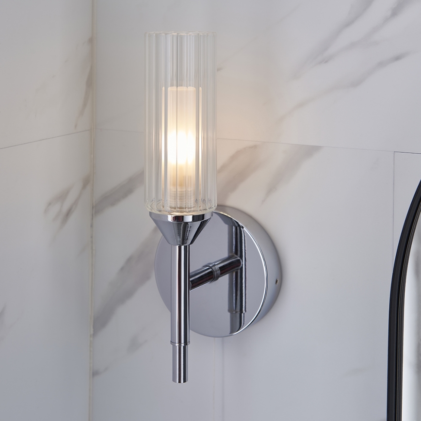 Endon 97171 - Koupelnové nástěnné svítidlo NATORI 1xG9/3W/230V IP44 lesklý chrom