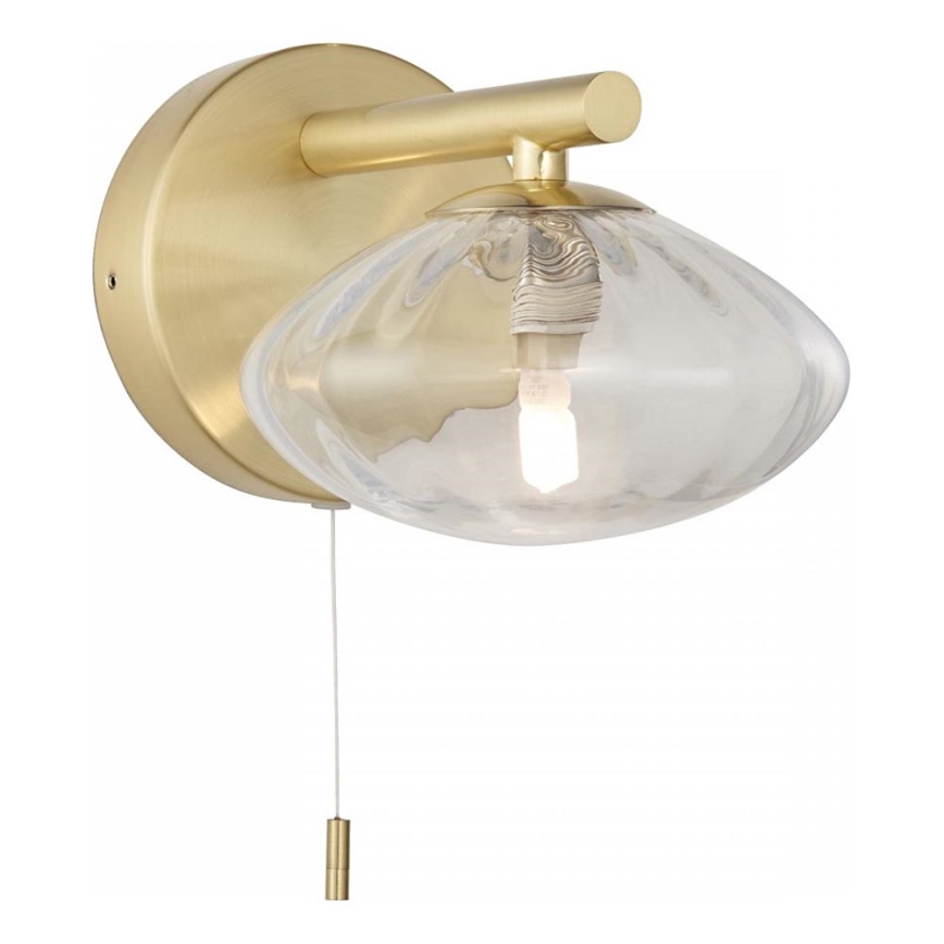 Endon 97182 - Koupelnové nástěnné svítidlo MOBIAS 1xG9/3W/230V IP44 mosaz
