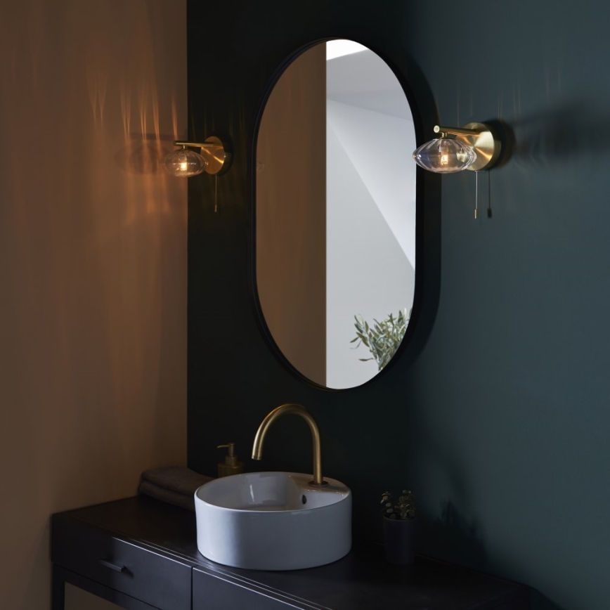 Endon 97182 - Koupelnové nástěnné svítidlo MOBIAS 1xG9/3W/230V IP44 mosaz