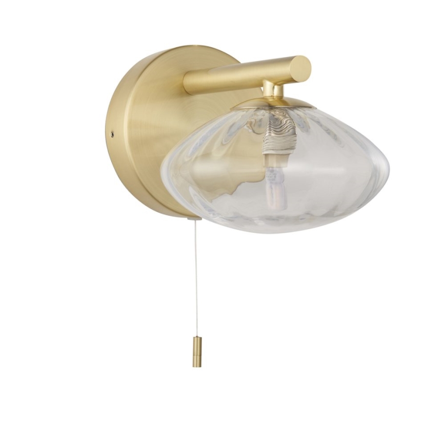 Endon 97182 - Koupelnové nástěnné svítidlo MOBIAS 1xG9/3W/230V IP44 mosaz