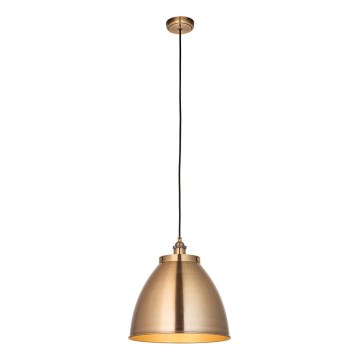 Endon 98744 - Lustr na lanku FRANKLIN 1xE27/10W/230V mosaz
