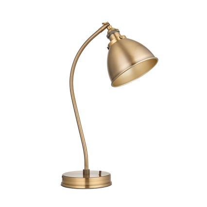 Endon 98747 - Stolní lampa FRANKLIN 1xE14/7W/230V mosaz