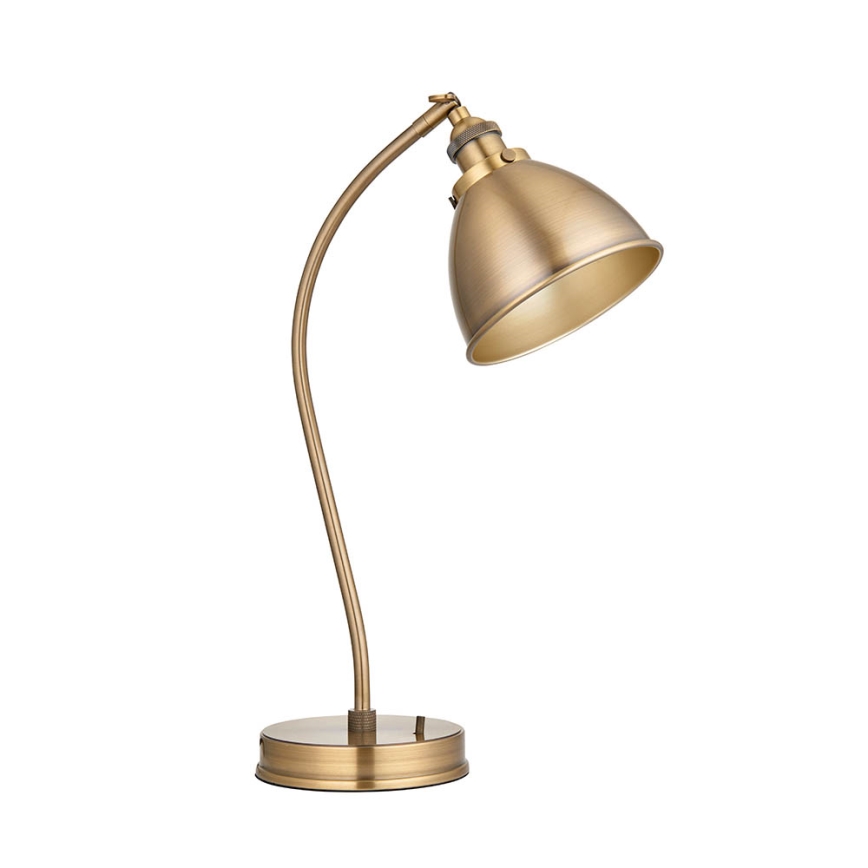 Endon 98747 - Stolní lampa FRANKLIN 1xE14/7W/230V mosaz