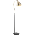 Endon 98748 - Stojací lampa FRANKLIN 1xE27/10W/230V mosaz/černá