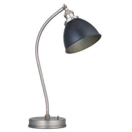 Endon 98752 - Stolní lampa FRANKLIN 1xE14/7W/230V matný chrom/antracit