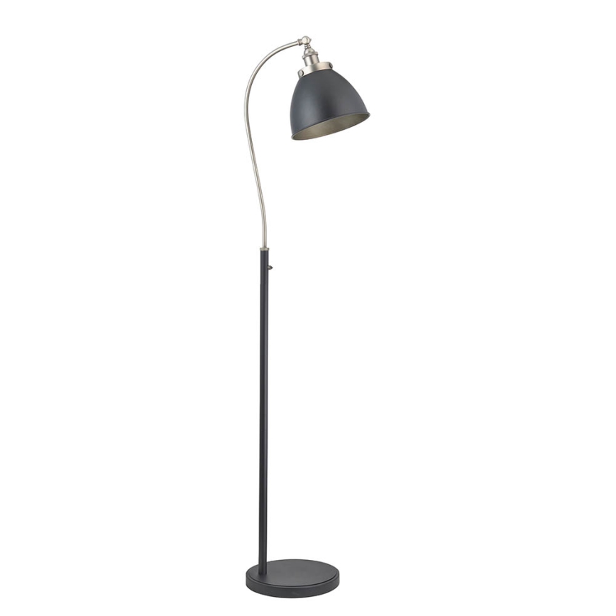 Endon 98753 - Stojací lampa FRANKLIN 1xE27/10W/230V matný chrom/antracit