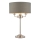Endon 99149 - Stolní lampa HIGHCLERE 3xE14/18W/230V šedá/lesklý chrom pr. 32 cm
