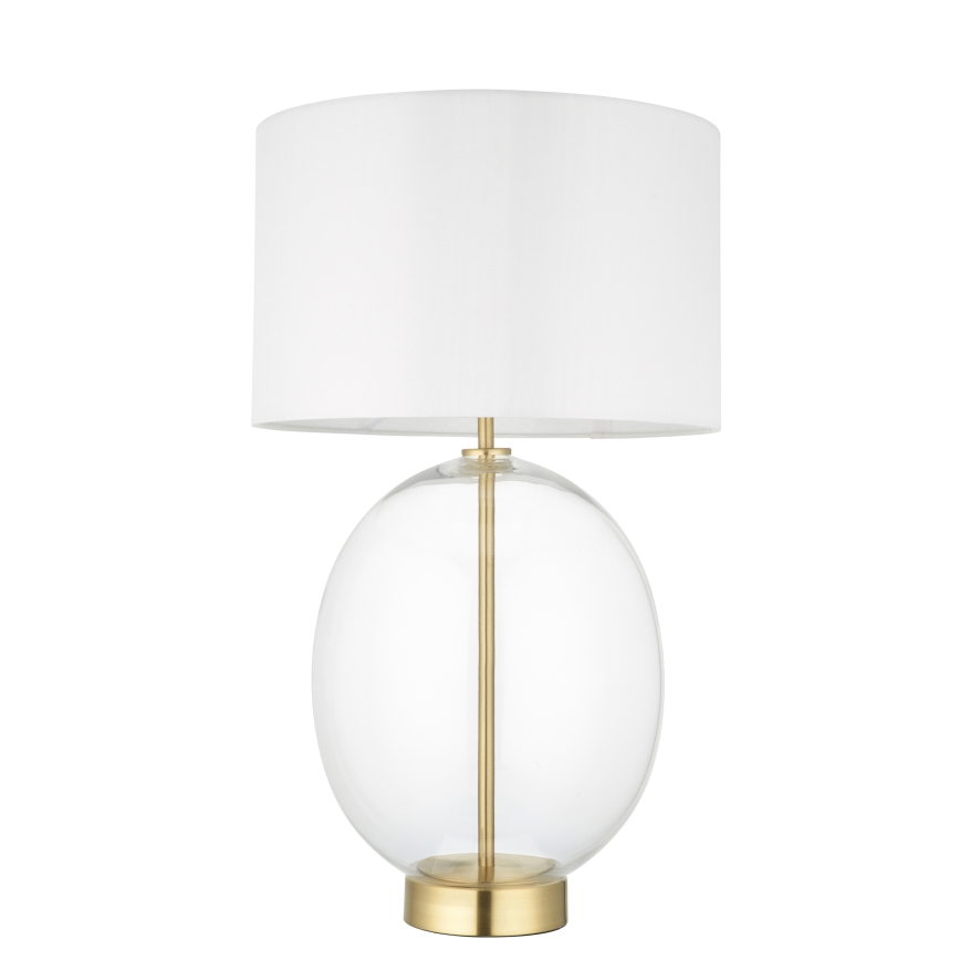 Endon 99292 - Stmívatelná stolní lampa KELDA 1xE27/10W/230V krémová/zlatá