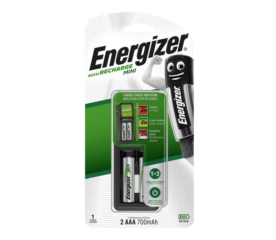 Energizer Energizer - Nabíječka baterií NiMH 3W/2xAA/AAA 700mAh 230V NE0476