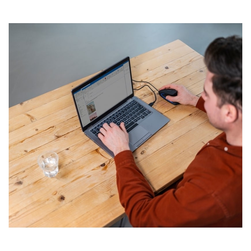 Ergonomická myš 1000/1600 DPI 6 tlačítek