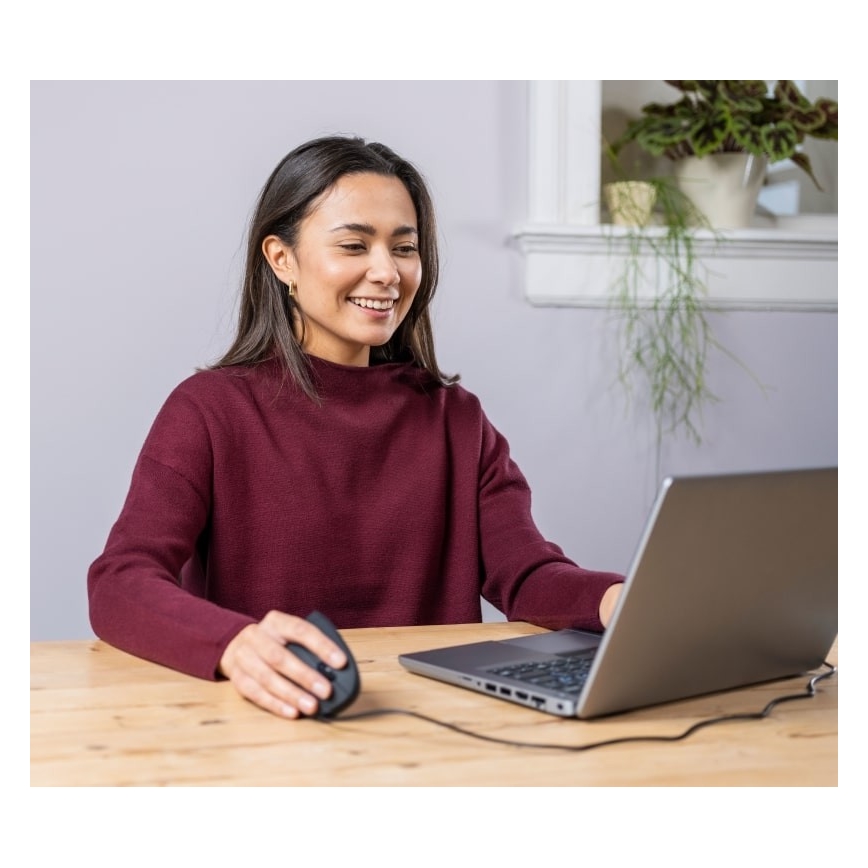 Ergonomická myš 1000/1600 DPI 6 tlačítek