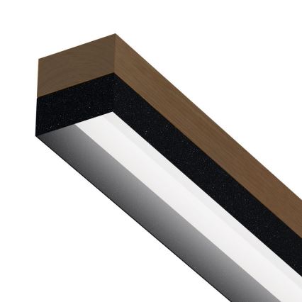 Esyst - LED Lustr na lanku APOLLO LED/60W/230V CRI 95 ořech/antracit