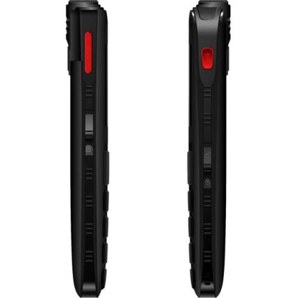 Evolveo - EasyPhone FL, mobilní telefon pro seniory, černá