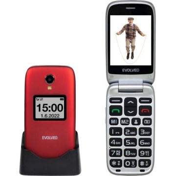 Evolveo - EasyPhone FS, vyklápěcí mobilní telefon 2.8
