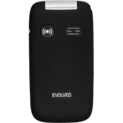 Evolveo - EasyPhone FS vyklápěcí mobilní telefon pro seniory 2.8 černá