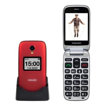 Evolveo - EasyPhone FS vyklápěcí mobilní telefon pro seniory 2.8