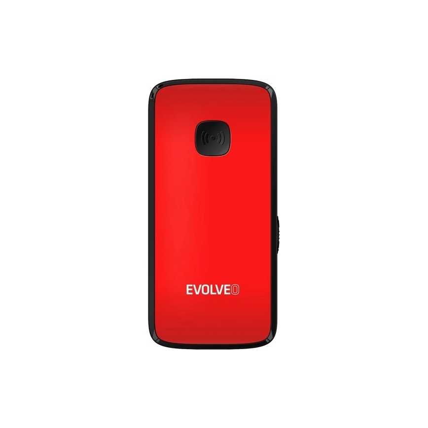 Evolveo - EasyPhone ID, mobilní telefon pro seniory červená
