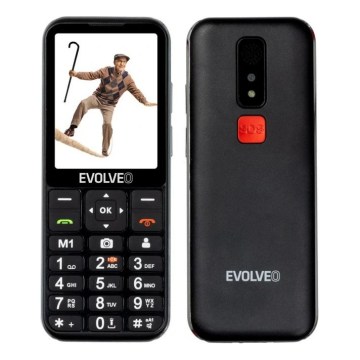 Evolveo - EasyPhone LT, 4G mobilní telefon pro seniory, černá
