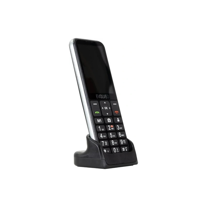 Evolveo - EasyPhone LT, 4G mobilní telefon pro seniory, černá