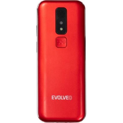 Evolveo - EasyPhone LT 4G mobilní telefon pro seniory červená