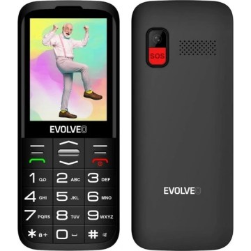 Evolveo - EasyPhone XO, mobilní telefon pro seniory, černý